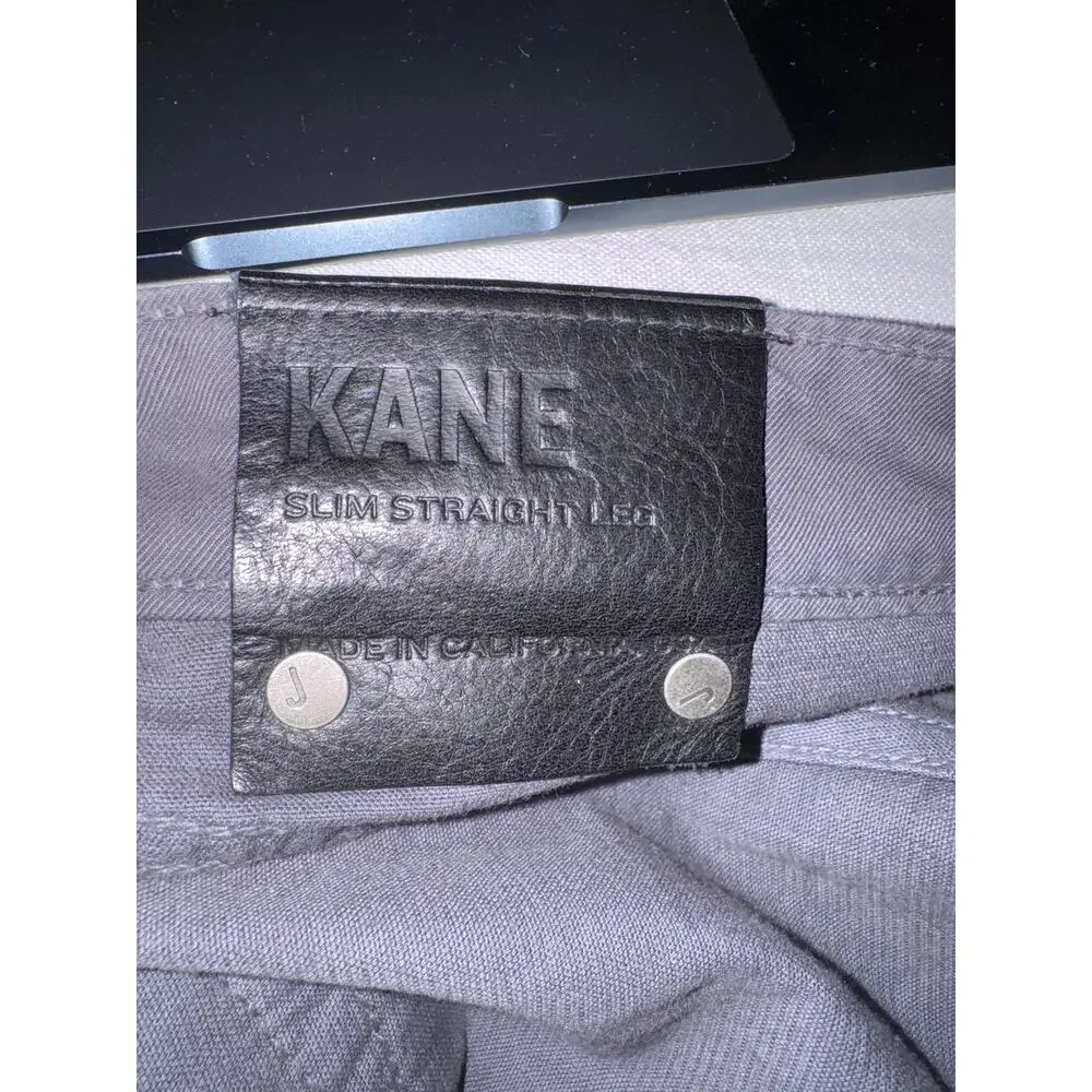 J Brand Kane Slim Straight Leg Pant in Shark Skin size 36x34